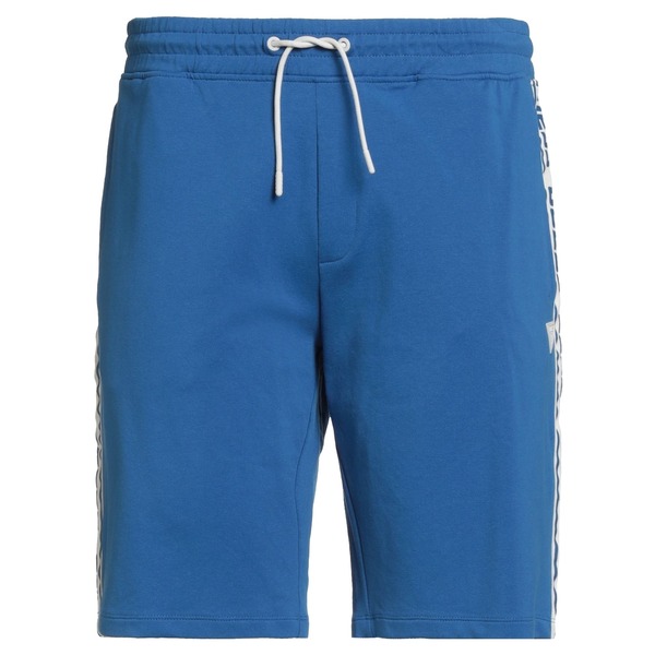 【送料無料】 ゲス メンズ カジュアルパンツ ボトムス Shorts & Bermuda Shorts Blue｜asty