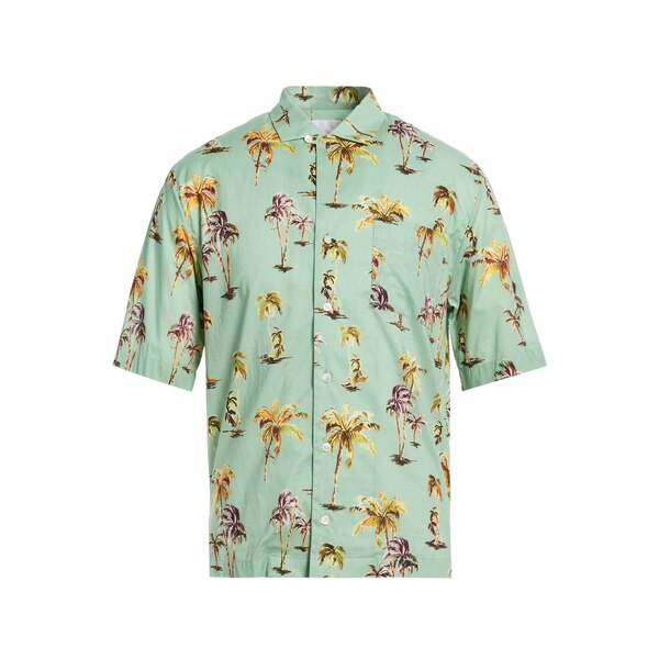 【貨物輸送無料】 PTトリノ メンズ プルオーバー トップス Shirts Green
