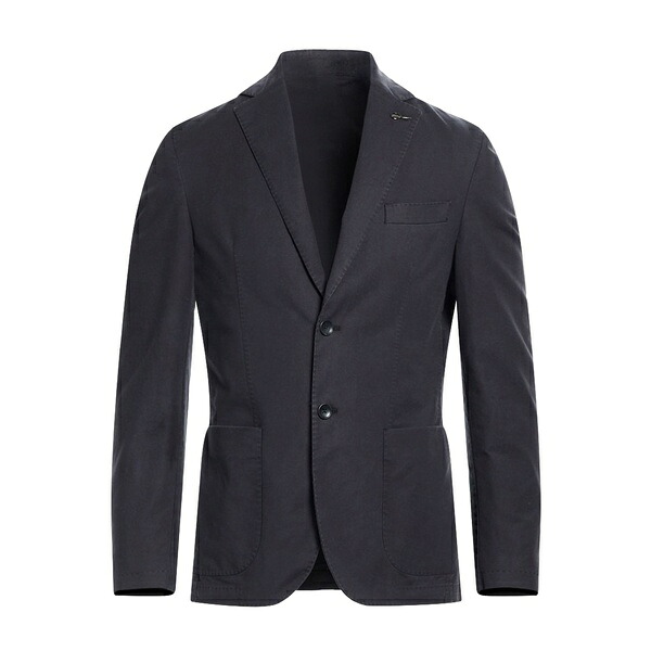 【貨物輸送無料】 パオローニ メンズ 上衣＆上衣 アウター Blazers Blue コート・ジャケット-メンズファッション