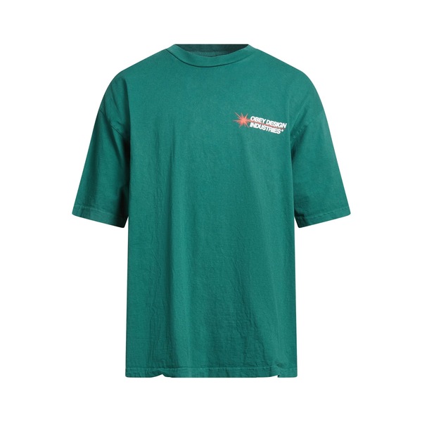 【貨物輸送無料】 オベイ メンズ プルオーバー トップス T-shirts Green