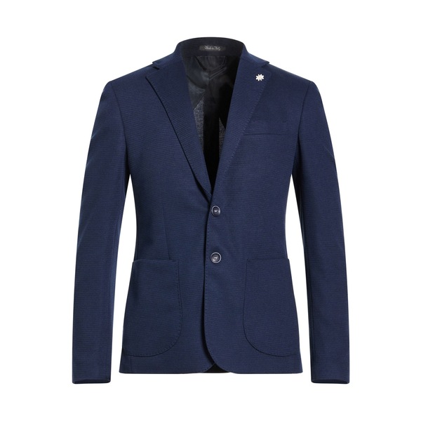【貨物輸送無料】 エレディ デル ドゥカ メンズ 上衣＆上衣 アウター Blazers Blue