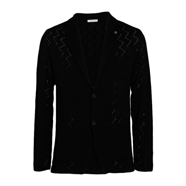 【貨物輸送無料】 オフィシナ３６ メンズ 上衣＆上衣 アウター Blazers Black