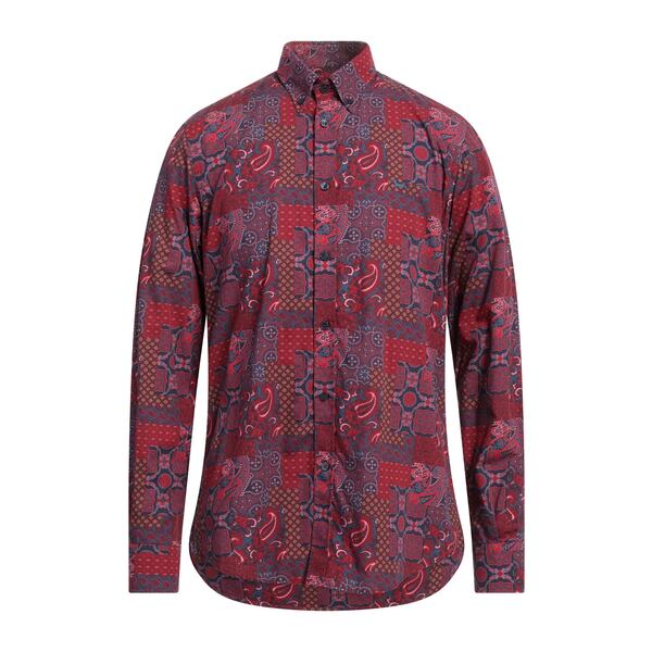 【貨物輸送無料】 ハーモント \u0026 知恵袋 メンズ プルオーバー トップス Shirts Red