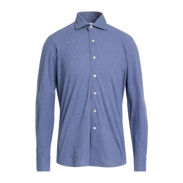 【貨物輸送無料】 アレッサンドロゲラルディ メンズ プルオーバー トップス Shirts Blue トップス-カジュアルシャツ-メンズファッション