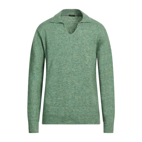 【貨物輸送無料】 オフィシナ３６ メンズ 編み物\u0026プルオーバー アウター Sweaters Green