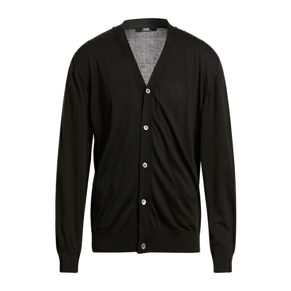 【貨物輸送無料】 アルファス テューディオ メンズ ジレー アウター Cardigans Black