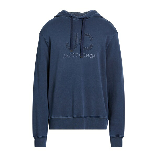 【送料無料】 ヤコブ コーエン メンズ パーカー・スウェットシャツ アウター Sweatshirts Blue｜asty