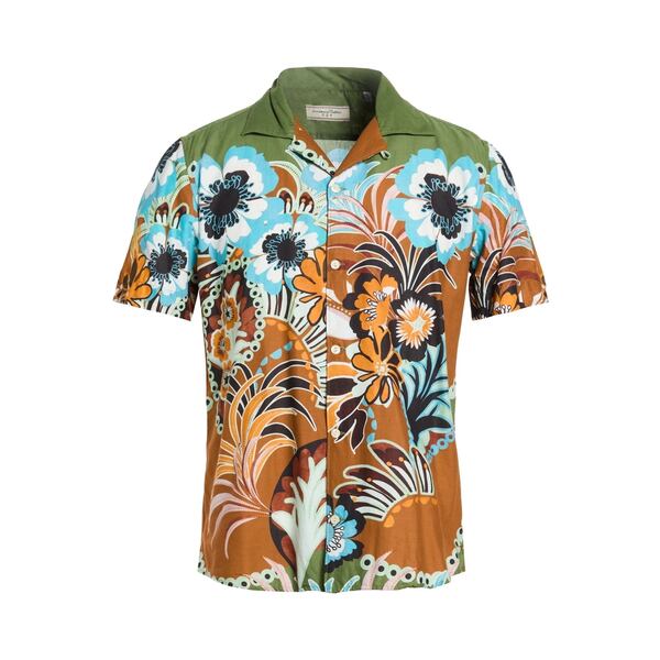 【貨物輸送無料】 ティントリア マッティ メンズ プルオーバー トップス Shirts Brown