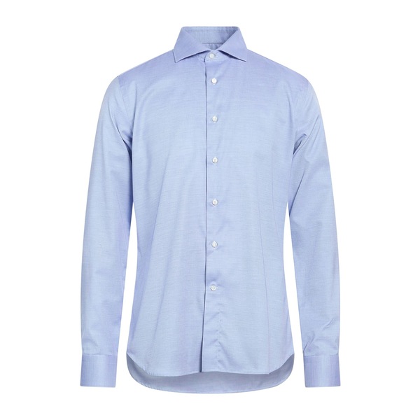 【送料無料】 カナーリ メンズ シャツ トップス Shirts Blue|asty