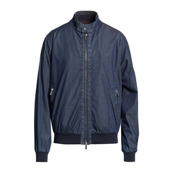 【送料無料】 ムーレー メンズ ジャケット＆ブルゾン アウター Jackets Blue｜asty