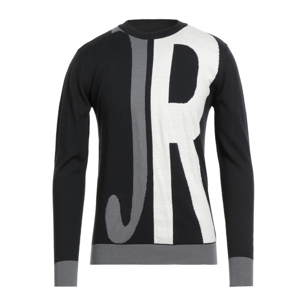 【貨物輸送無料】 ジョン バージニアの州都 メンズ 編み物\u0026プルオーバー アウター Sweaters Black