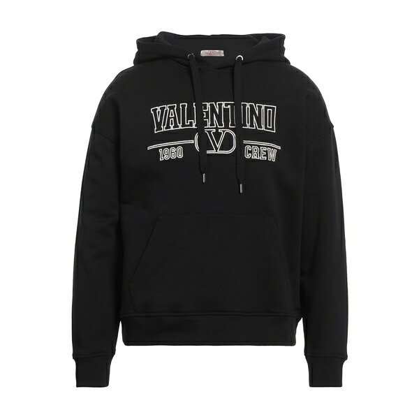 【貨物輸送無料】 ヴァレンティノ ガラヴァーニ メンズ パーカー・スウェットシャツ アウター Sweatshirts Black