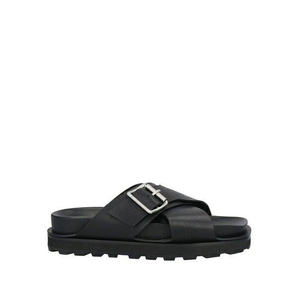【貨物輸送無料】 ジル・サンダー メンズ サンダル シューズ Sandals Black
