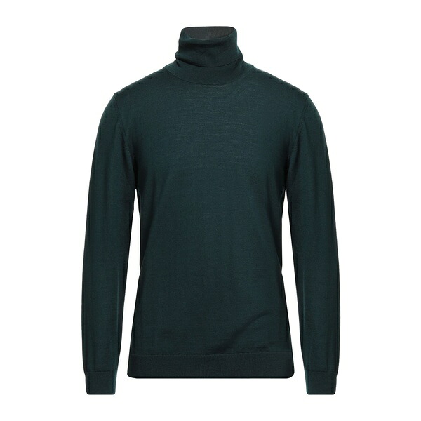 【貨物輸送無料】 呼びりん材木 メンズ 編み物\u0026プルオーバー アウター Turtlenecks Green