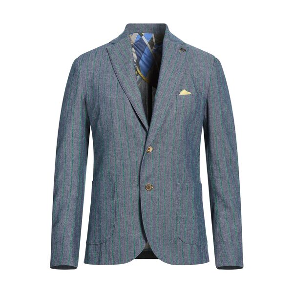 【送料無料】 ボブ メンズ ジャケット&ブルゾン アウター Blazers Blue|asty