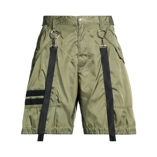 【送料無料】 ディースクエアード メンズ カジュアルパンツ ボトムス Shorts & Bermuda Shorts Green|asty