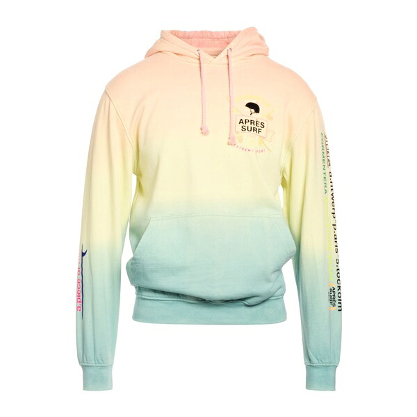 【送料無料】 アプレ サーフ メンズ パーカー・スウェットシャツ アウター Sweatshirts Yellow｜asty 37,570円