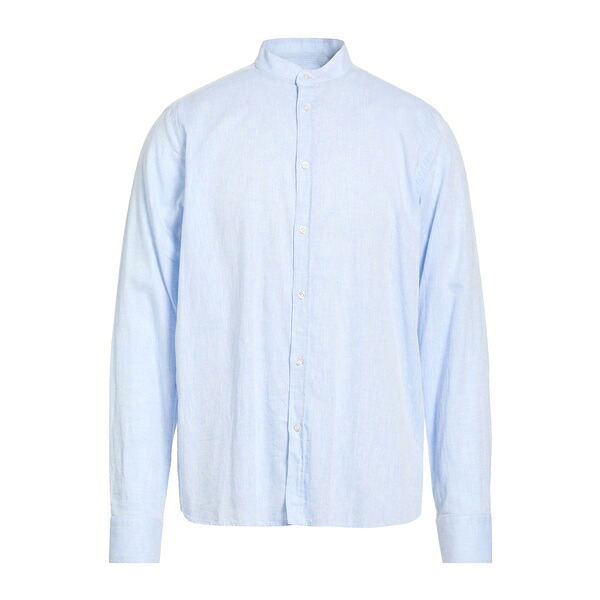 【送料無料】 マニュエル リッツ メンズ シャツ トップス Shirts Azure