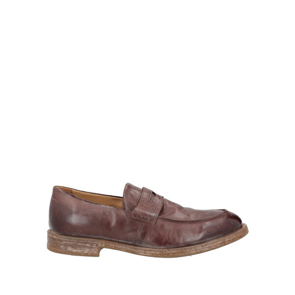 【貨物輸送無料】 モマ メンズ スリッポン・ローファー シューズ Loafers Brown