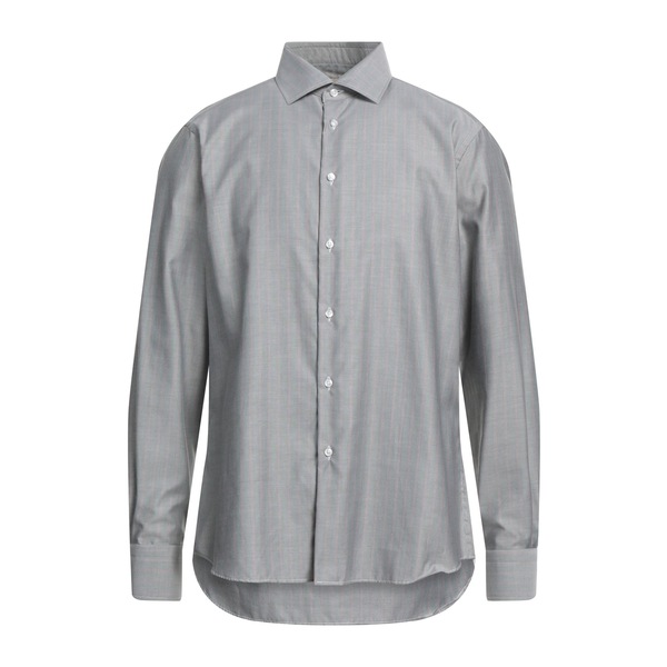 【送料無料】 ジャンパオロ メンズ シャツ トップス Shirts Grey