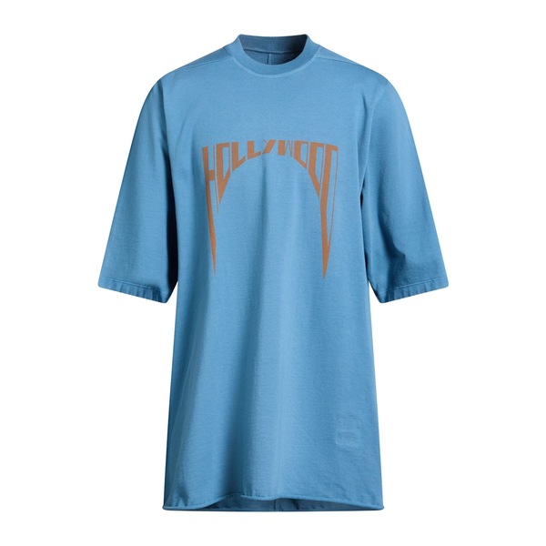 【貨物輸送無料】 リックオウエンス メンズ ティーシャツ トップス T-shirts Azure トップス-Tシャツ・カットソー