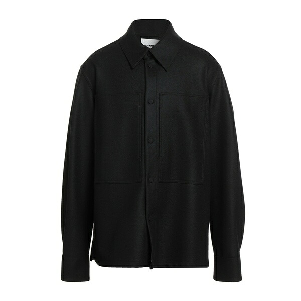 【貨物輸送無料】 ジル・サンダー メンズ ティーシャツ トップス Shirts Black