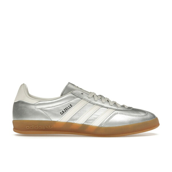 adidas アディダス メンズ スニーカー  【adidas Gazelle Indoor Silver Metallic Core White】  大きさ US_11.5(29.5糎) Silver Metallic/Core White/Core Black