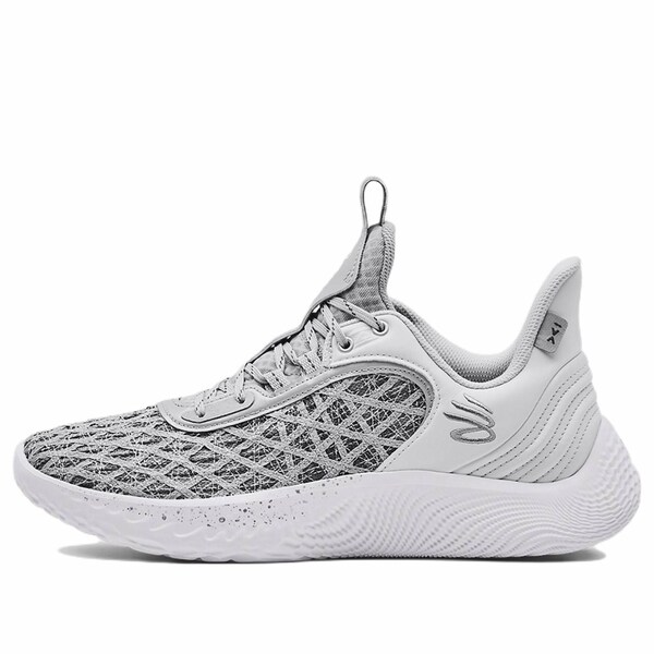 Under Armour アンダーアーマー メンズ スニーカー 【Under Armour Curry 9 Team 'White Mod Grey' 3025631-102】 サイズ US_8.5(26.5cm)｜asty