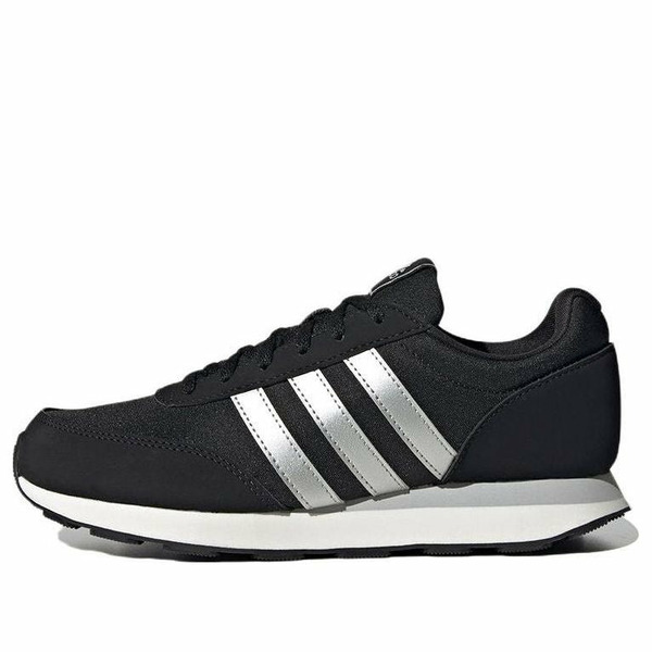 adidas アディダス レディース スニーカー 【(WMNS) adidas Run 60s 3.0 Lifestyle Running Shoes 'Black Silver Metallic' HP2249】 サイズ US_5.5(22.5cm)|asty