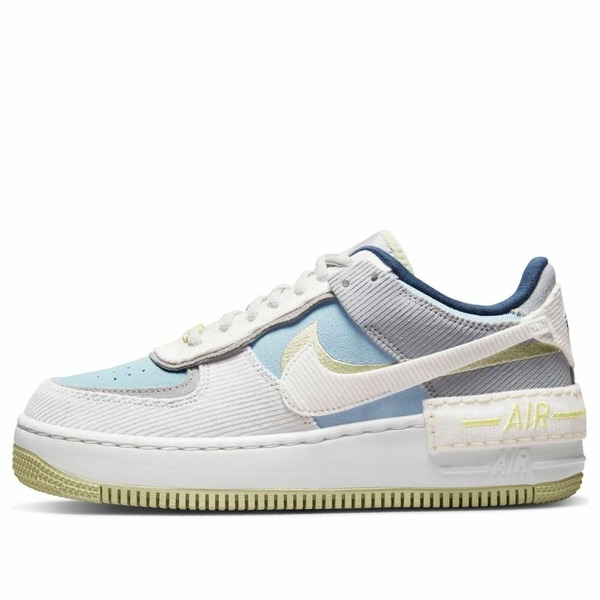 Nike ナイキ レディース スニーカー  【(WMNS) Nike Air Force 1 Shadow \u0027On The Bright Side - Skate Blue\u0027 DQ5075-411】  大きさ US_5.5(22.5糎)