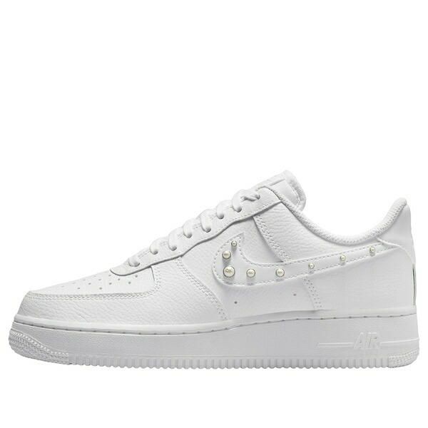 Nike ナイキ レディース スニーカー 【(WMNS) Nike Air Force 1 Low '07 'White Pearl Swoosh' IU7557-100】 サイズ US_6.5(23.5cm)｜asty