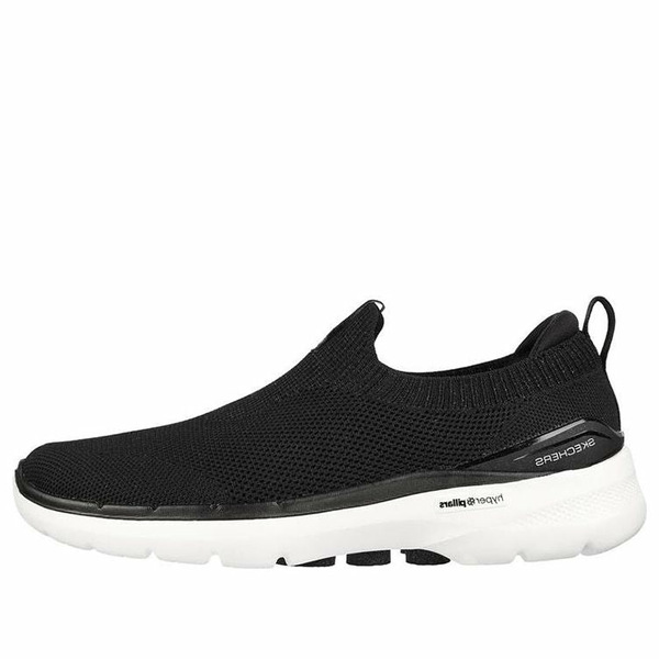 Skechers スケッチャーズ レディース スニーカー  【(WMNS) Skechers Go Walk 6 \u0027Black\u0027 124530-BKW】  大いさ US_8.5(25.5珊) レディース靴-靴
