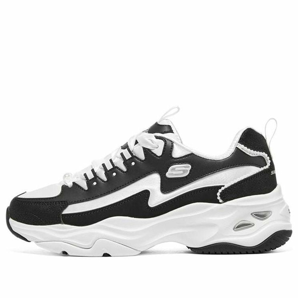 Skechers スケッチャーズ レディース スニーカー  【(WMNS) Skechers D\u0027lites 4.0 \u0027White Black\u0027 896156-BKW】  大きさ US_6.5(23.5糎)