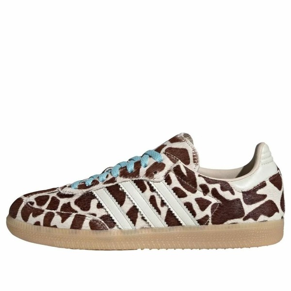 adidas アディダス レディース スニーカー  【(WMNS) adidas Samba OG \u0027Giraffe Print Crystal Linen Gum\u0027  KI6669】  大きさ US_W_4.5
