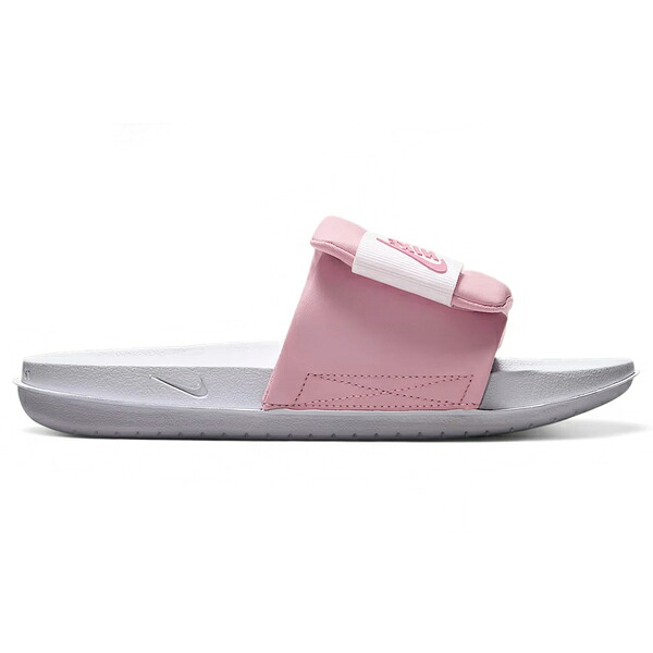Nike ナイキ レディース スニーカー  【Nike Offcourt Adjust Slide White Elemental Pink (Women)】  サイズ US_8(25.0cm) White/Elemental Pink