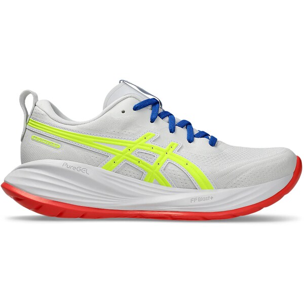 ASICS アシックス レディース スニーカー  【ASICS Gel-Cumulus 27 Atc White Safety Yellow (Women)】  サイズ US_9.5(26.5cm) White/Safety Yellow