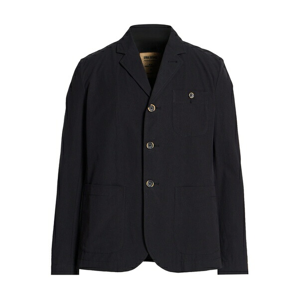 【送料無料】 ユマ・ワン メンズ ジャケット&ブルゾン アウター Blazers Black|asty