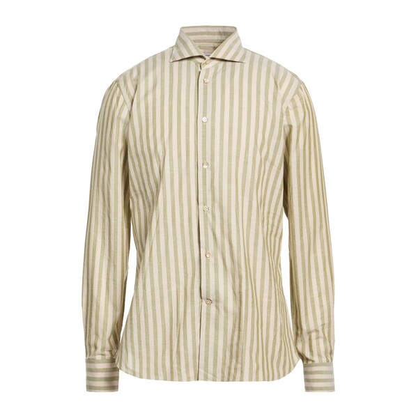 【送料無料】 ボリエッロ メンズ シャツ トップス Shirts Green