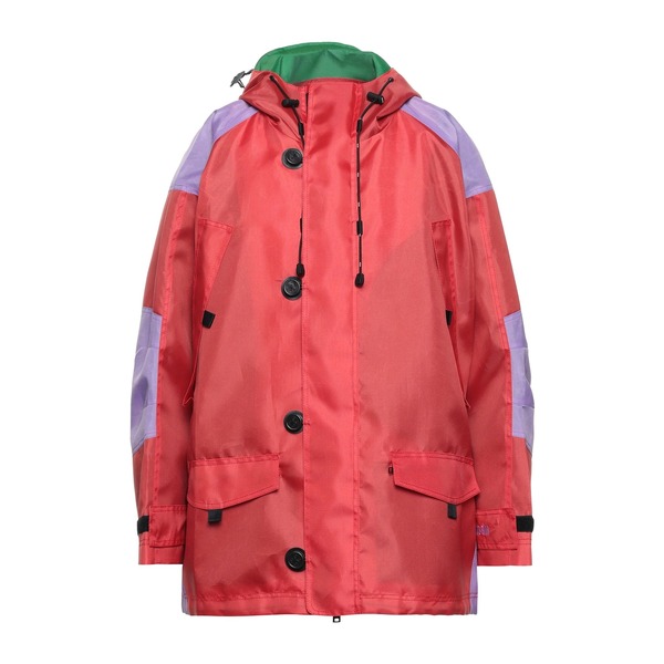 【送料無料】 エムエスジイエム メンズ ジャケット＆ブルゾン アウター Overcoats & Trench Coats Red｜asty