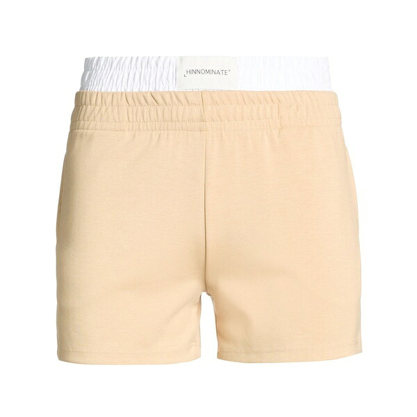 【送料無料】 ヒノミネイト メンズ カジュアルパンツ ボトムス Shorts & Bermuda Shorts Beige｜asty