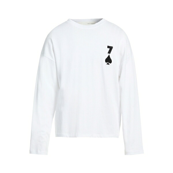 【送料無料】 イザベル・ベネナート メンズ Tシャツ トップス T-shirts White