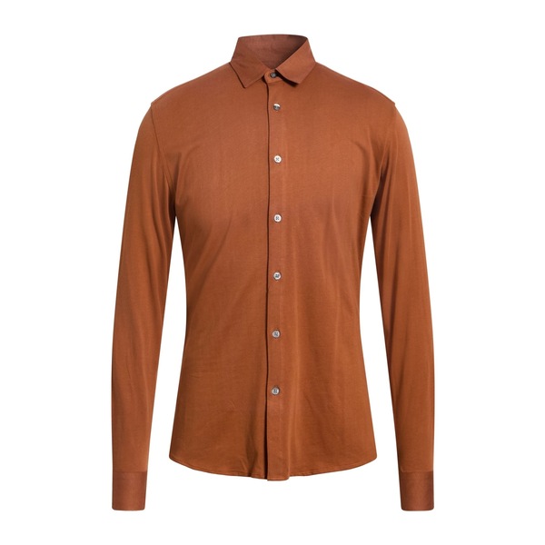 【貨物輸送無料】 ダニエレ アレッサンドリー二 メンズ プルオーバー トップス Shirts Brown