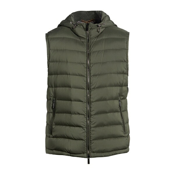 【送料無料】 ムーレー メンズ ジャケット＆ブルゾン アウター Vests Green｜asty