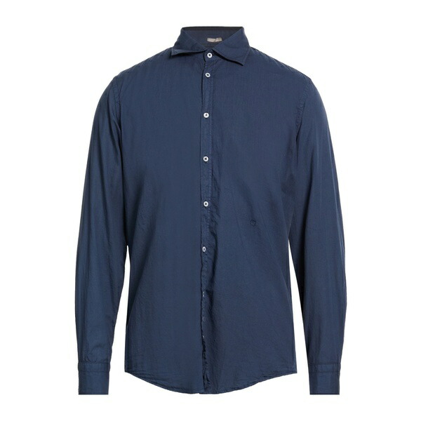 【貨物輸送無料】 PTトリノ メンズ プルオーバー トップス Shirts Blue