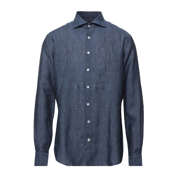 【送料無料】 トンボリーニ メンズ シャツ トップス Shirts Blue｜asty