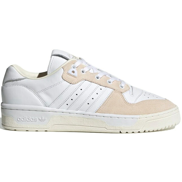 adidas アディダス メンズ スニーカー 【adidas Rivalry Low Home of Classics Pack】 サイズ US_7(25.0cm) Cloud White/Cloud White/Crystal White｜asty