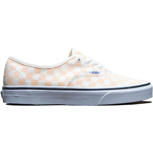 Vans バンズ メンズ スニーカー  【Vans Authentic Pink Peach Apricot Checkerboard】  大いさ US_5.5(23.5糎) Pink/Peach Apricot スニーカー-靴