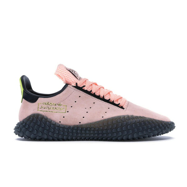 adidas アディダス メンズ スニーカー 【adidas Kamanda Dragon Ball Z Majin Buu】 サイズ US_7.5(25.5cm) Haze Coral/Energy Ink/Shock Yellow画像