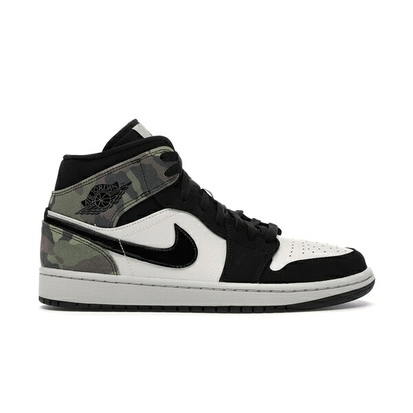 Jordan ジョーダン メンズ スニーカー 【Jordan 1 Mid Camo (2020)】 サイズ US_10(28.0cm) Light Bone/Black|asty