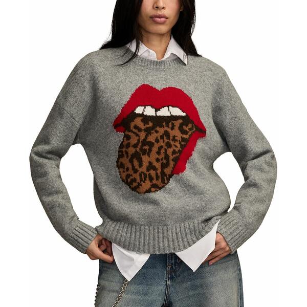 楽天市場】ROLLING STONES X JACKROSE ジャガードニットセーター